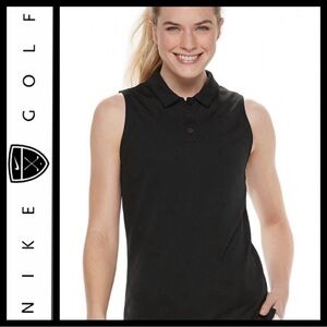 NWOT Nike Golf Dri-Fit Sleeveless Polo
